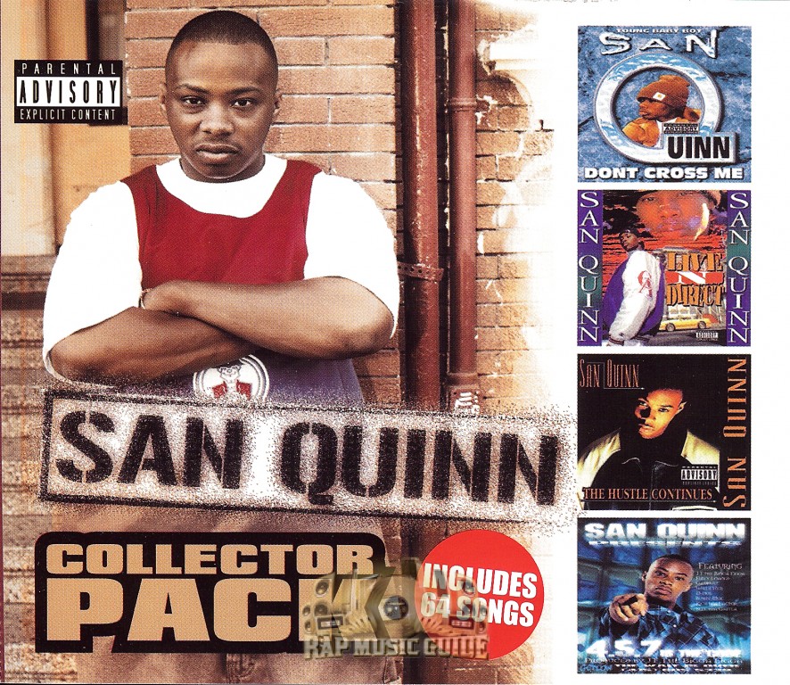 San Quinn - Collector's Pack: CD | Rap Music Guide